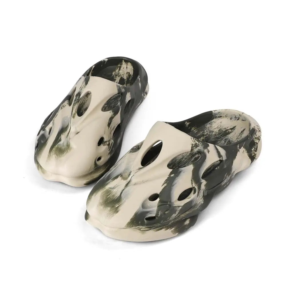 Breathable Two-Toned Clogs
