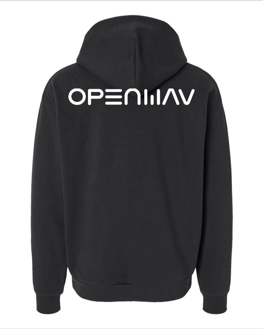 OpenWav Jumbo-Print Heavyweight Hoodie