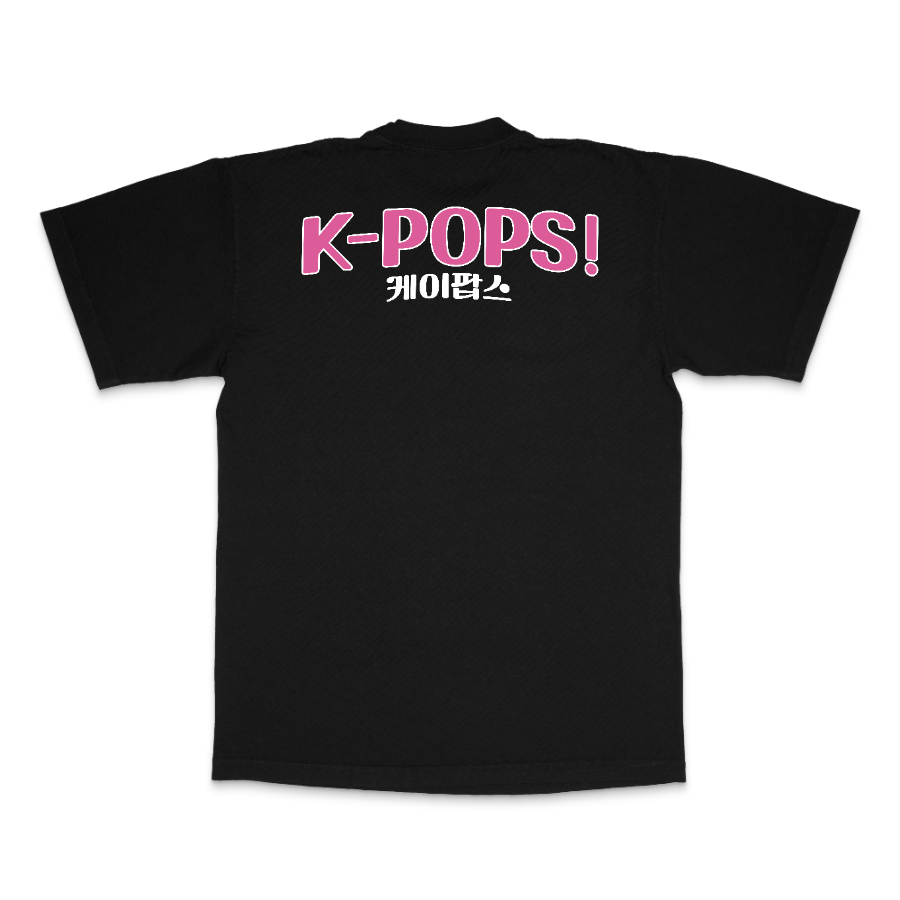 K-POPS! Pink T-Shirt - LA Apparel
