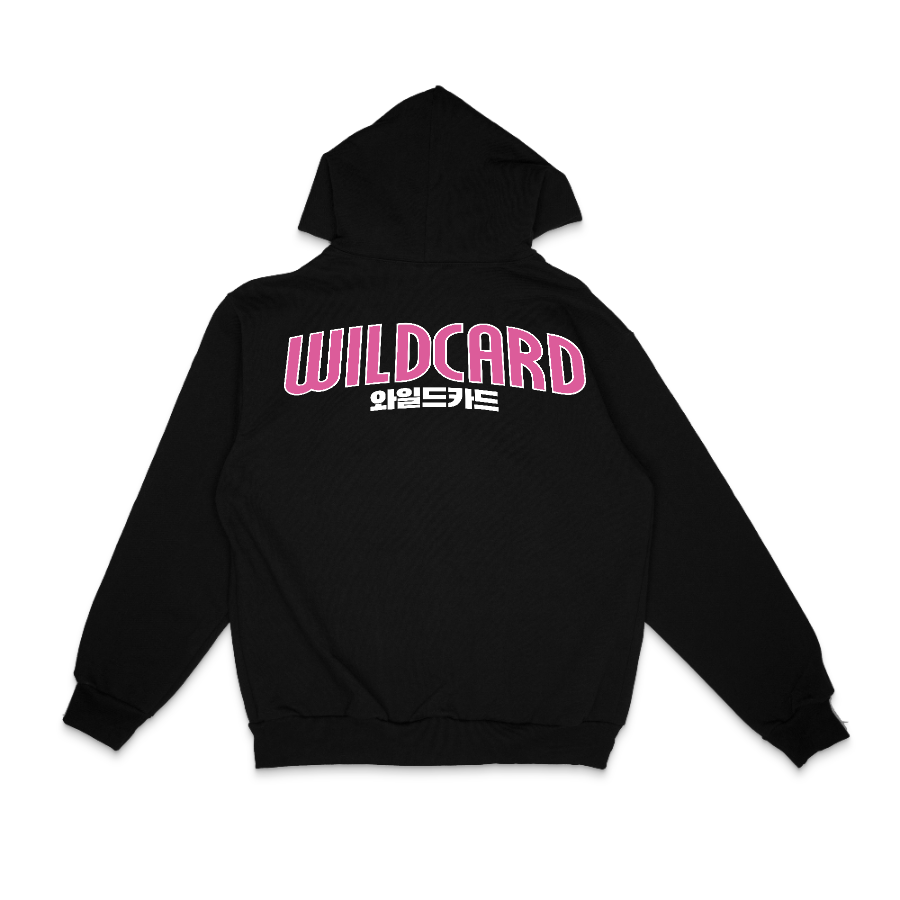 Wildcard Pink Zip Hoodie - LA Apparel