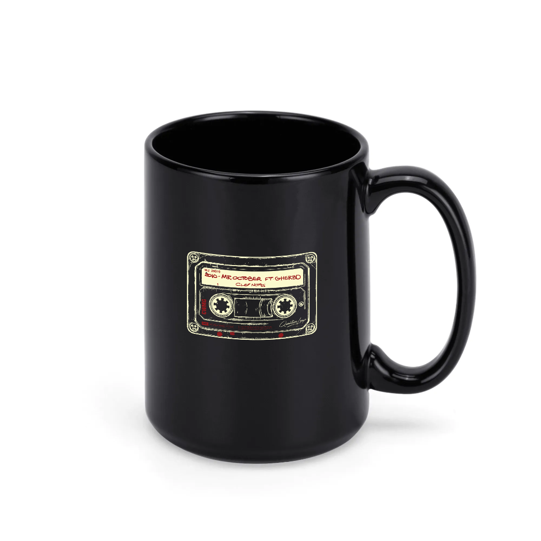 Black Ceramic Mug (15 oz) 2