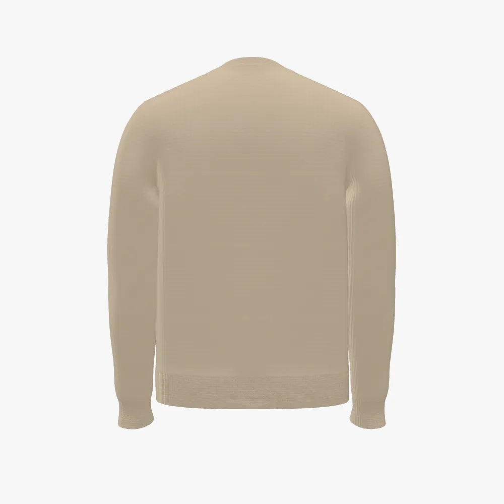YH Men's Crew Neck Pullover (Cream)