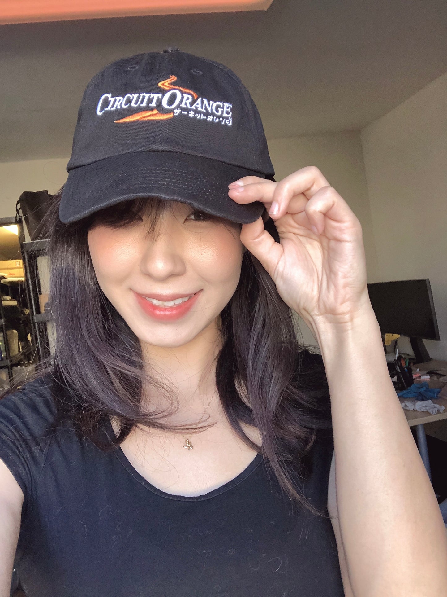 Circuit Orange Hat