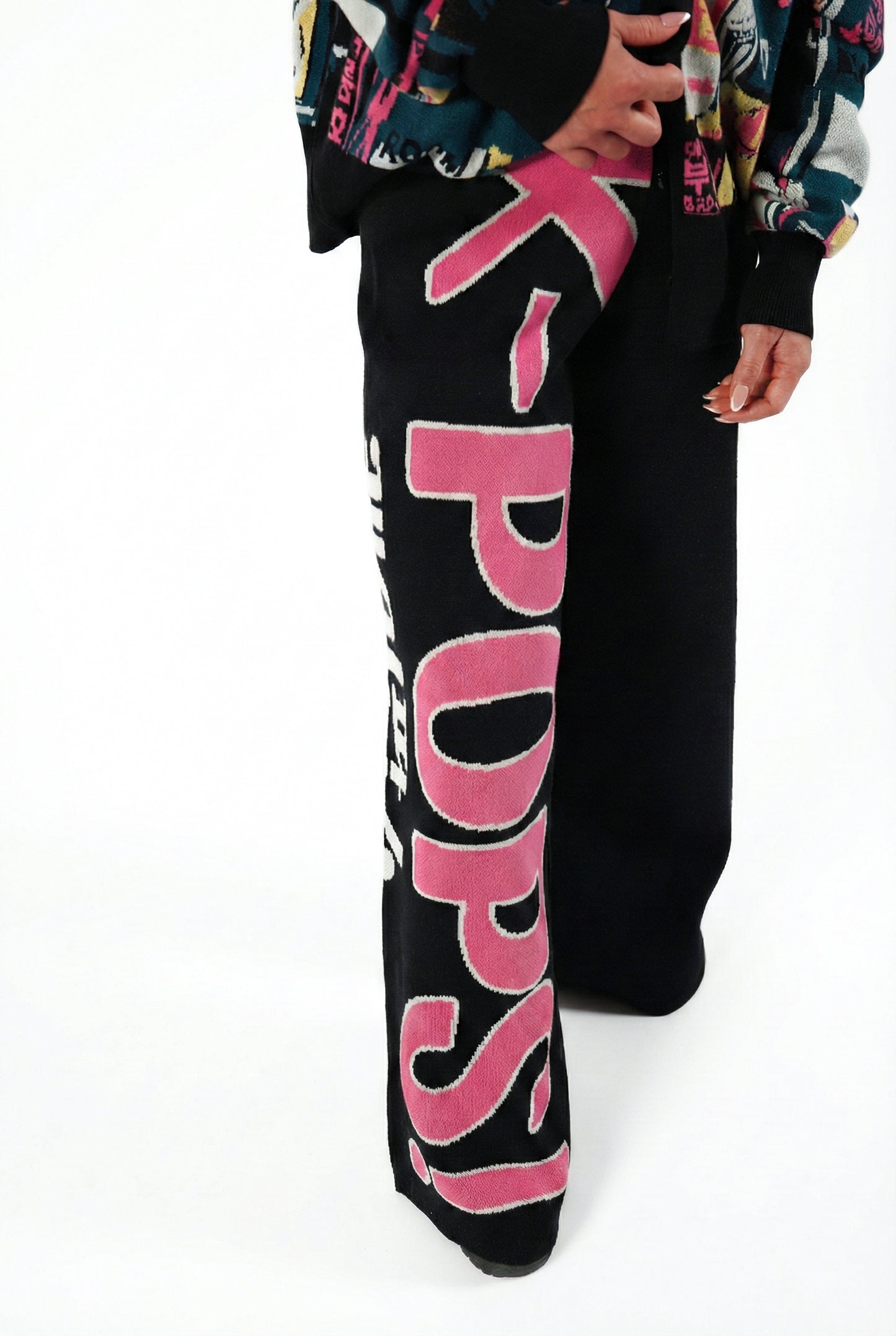 K-POPS! Women's Long Wide Leg Pants