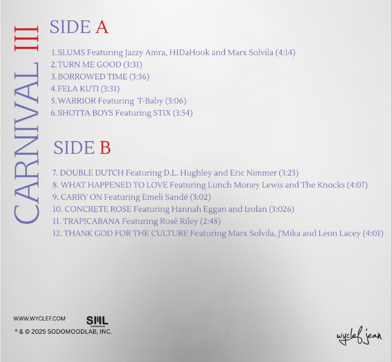 Carnival III: The Rise and Fall of a Refugee (Vinyl Album)