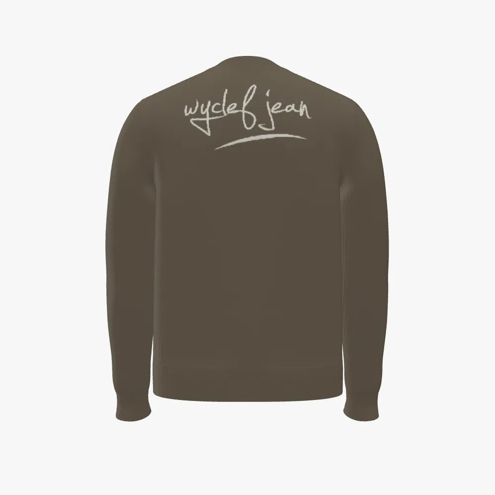 Cheetah (Stone Cashmere) Men's Crew Neck Pullover