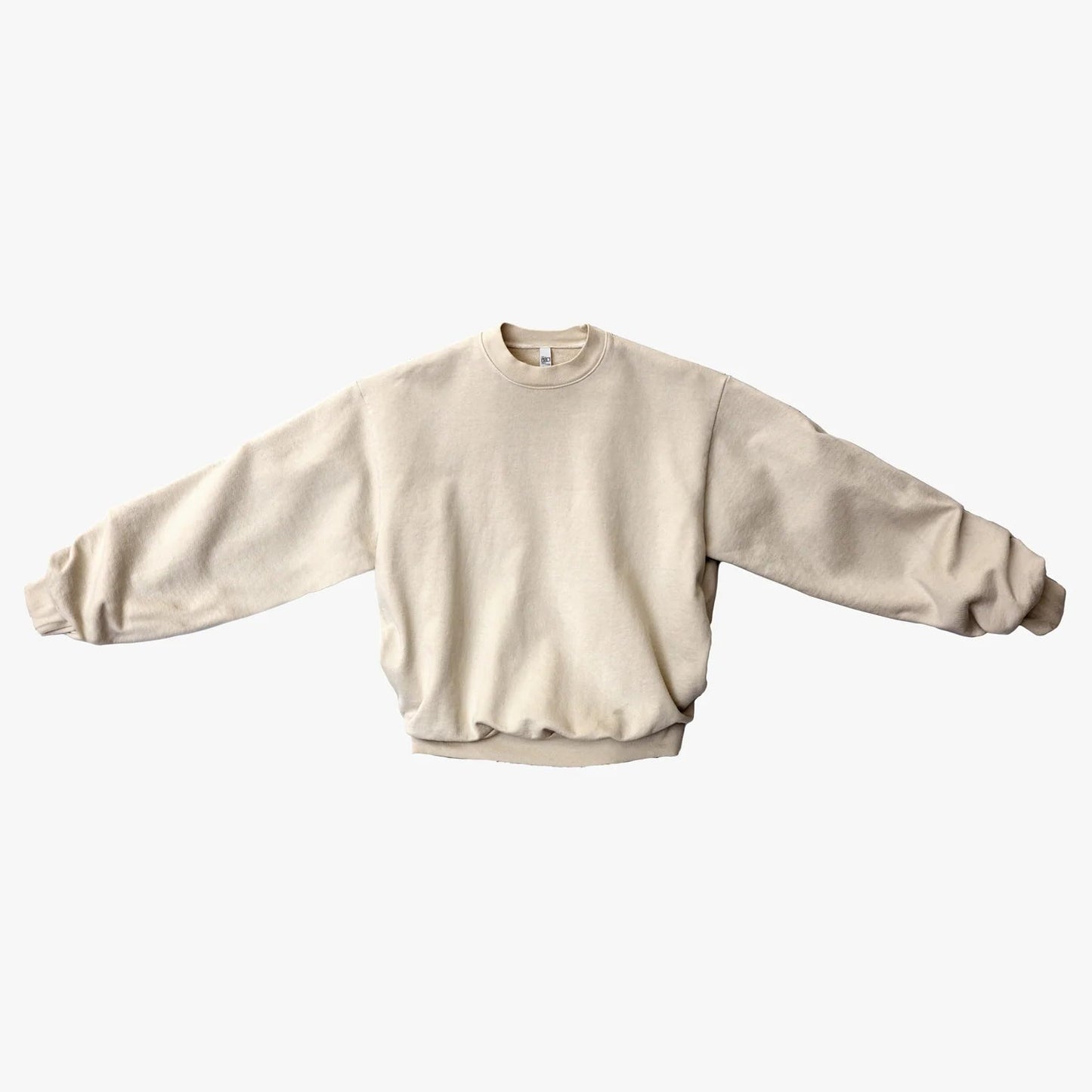 LA Apparel Heavy Fleece Crewneck Sweater, 14oz