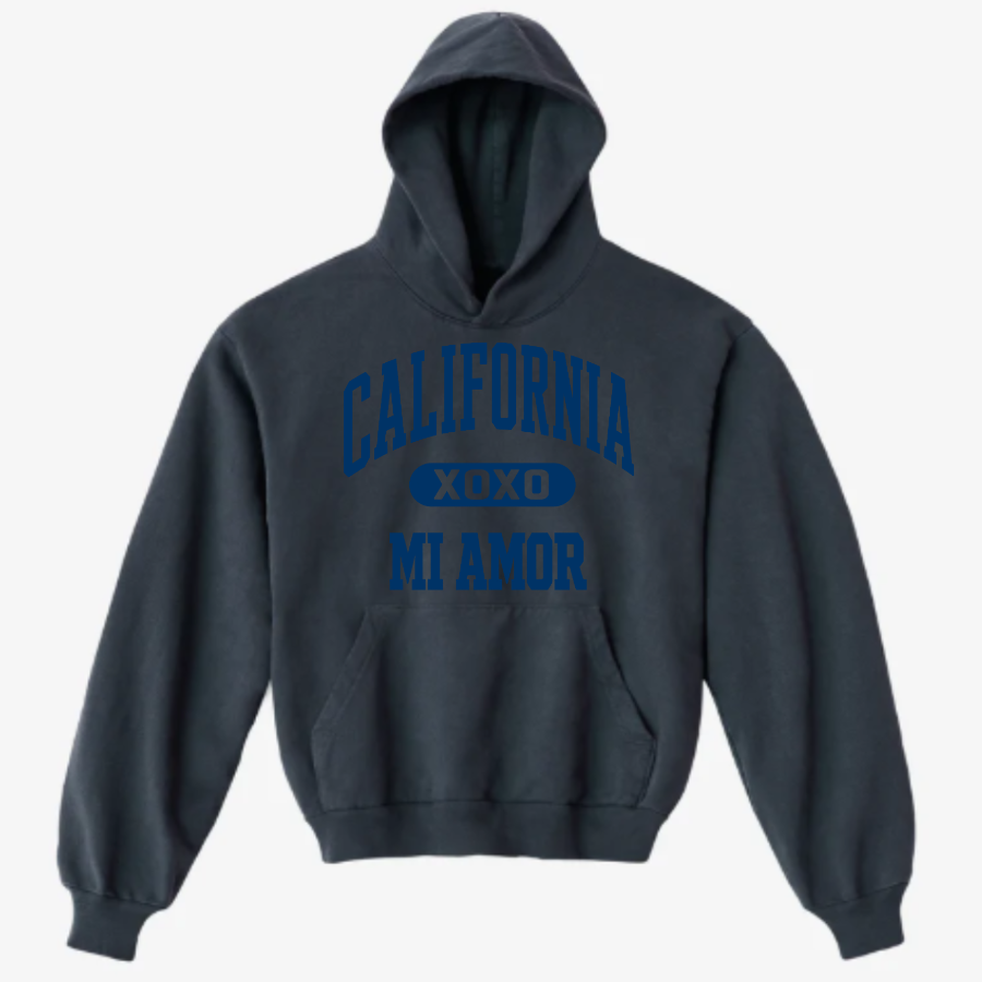 Cali Mi Amor HF09GD - LA Apparel - Heavyweight Garment Dyed Hoodie