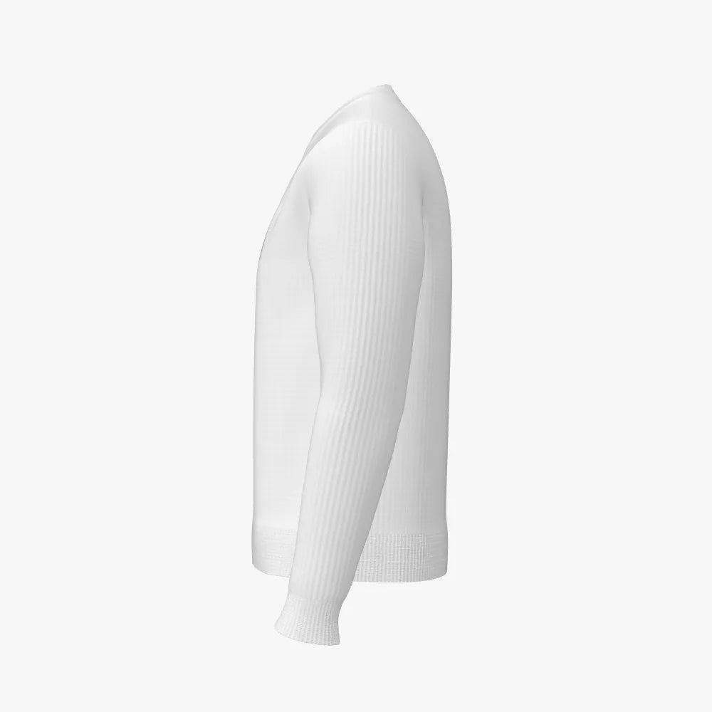 YH Men's Crew Neck Pullover (White)