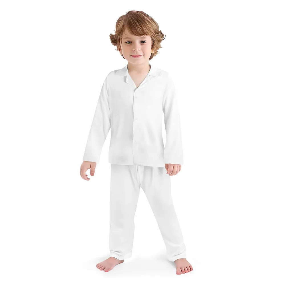 Kids' Collared Pajama Set