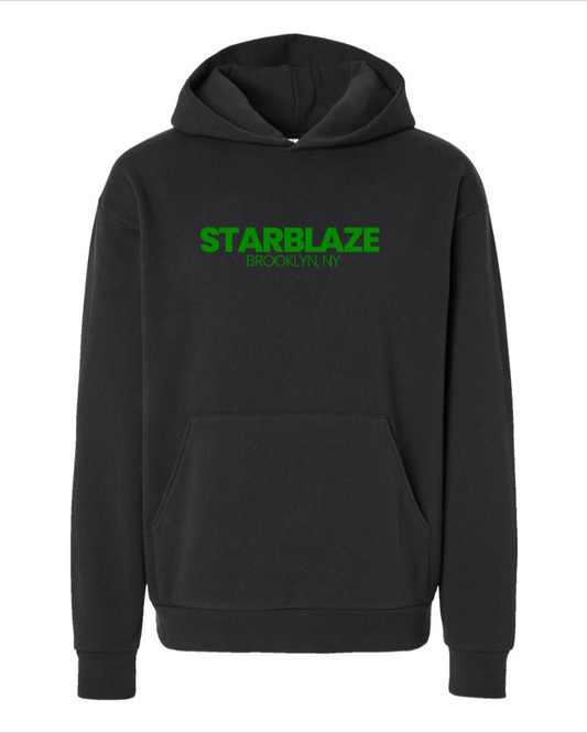 Starblaze Brooklyn Hoodie, Green Print
