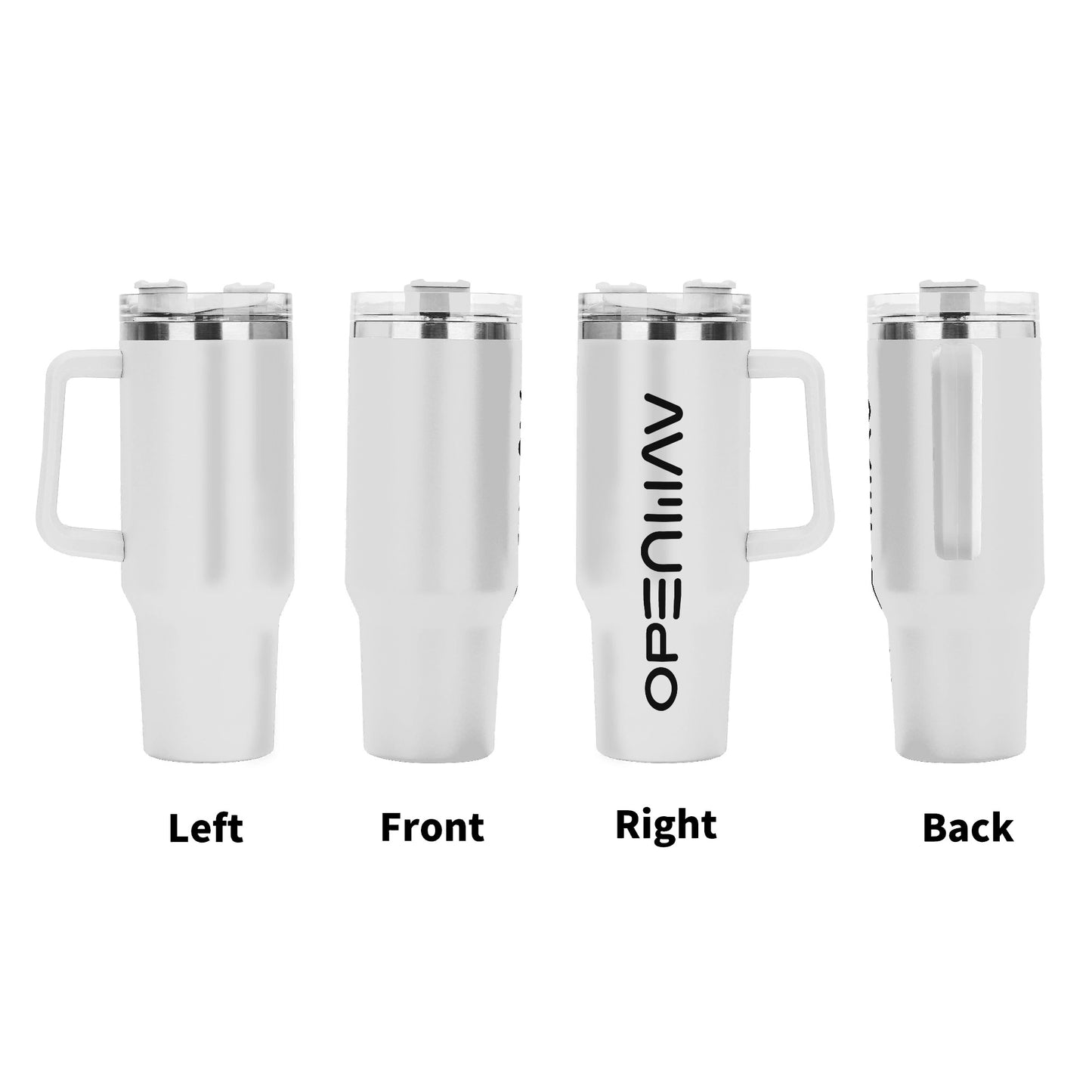 OpenWav 40oz Travel Mug with Straw