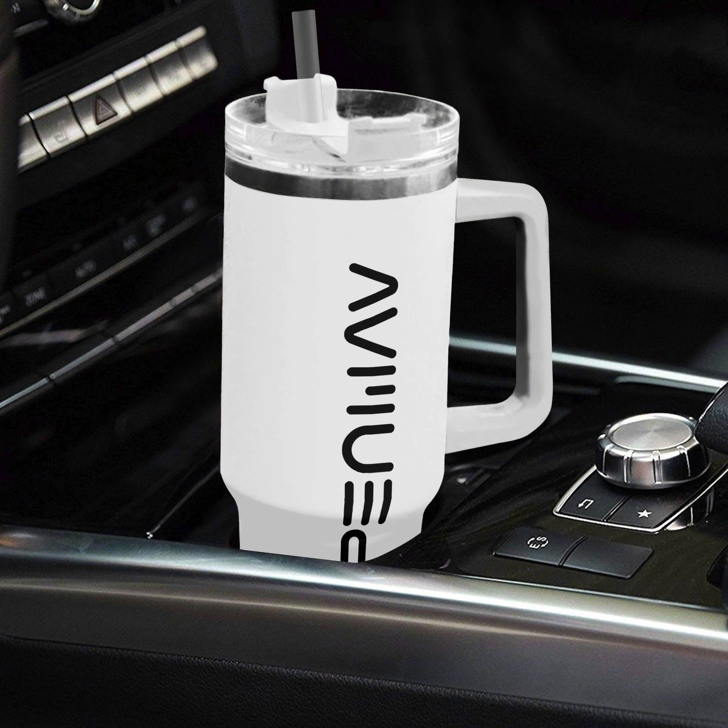 OpenWav 40oz Travel Mug with Straw