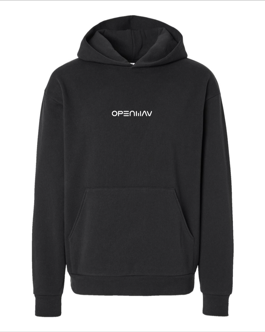 OpenWav Jumbo-Print Heavyweight Hoodie