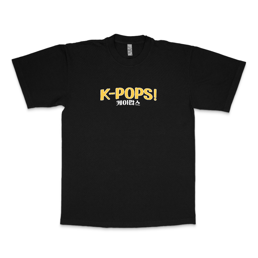 K-POPS! Yellow T-Shirt - LA Apparel