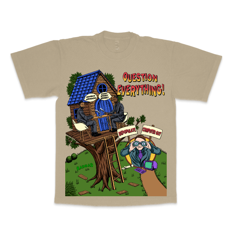 Maverick Approach: Question Everything (LA Apparel Heavyweight)