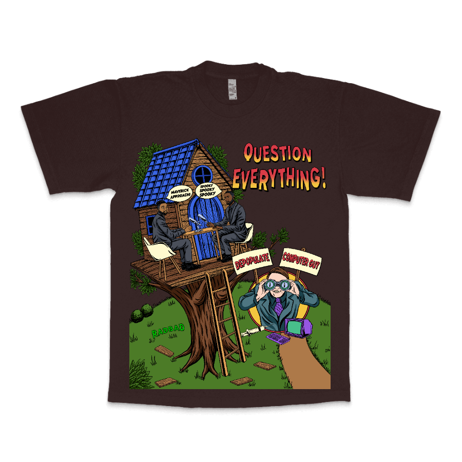 Maverick Approach: Question Everything (LA Apparel Heavyweight)