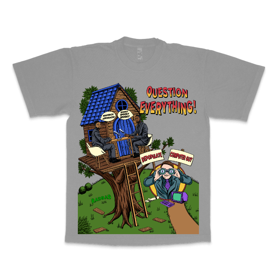 Maverick Approach: Question Everything (LA Apparel Heavyweight)