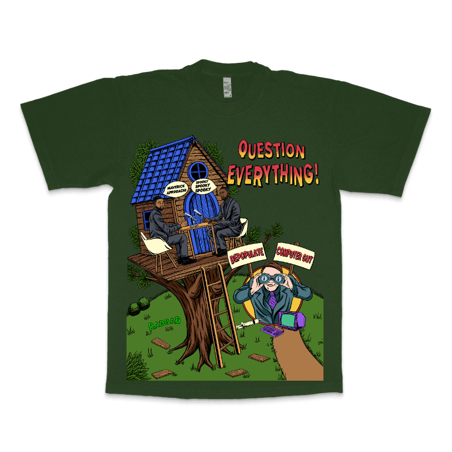 Maverick Approach: Question Everything (LA Apparel Heavyweight)