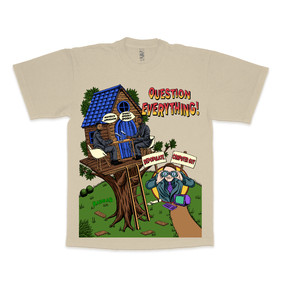 Maverick Approach: Question Everything (LA Apparel Heavyweight)