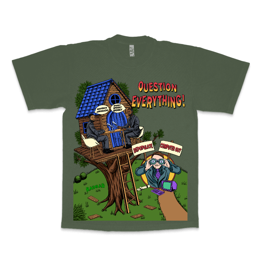 Maverick Approach: Question Everything (LA Apparel Heavyweight)