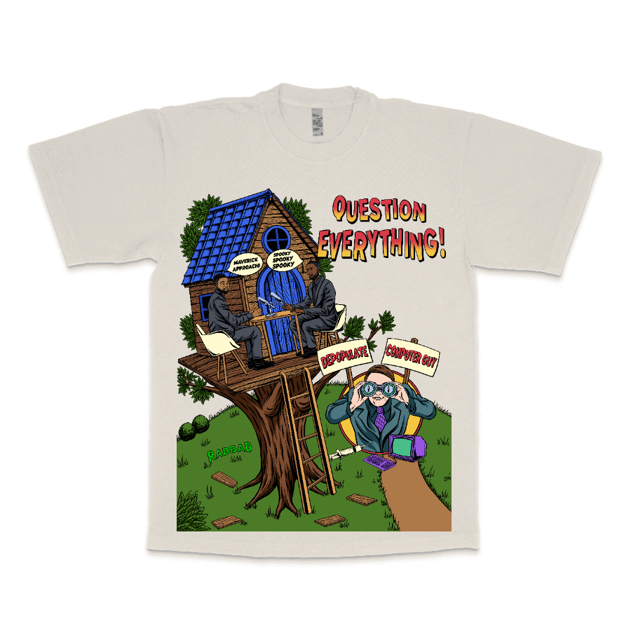 Maverick Approach: Question Everything (LA Apparel Heavyweight)