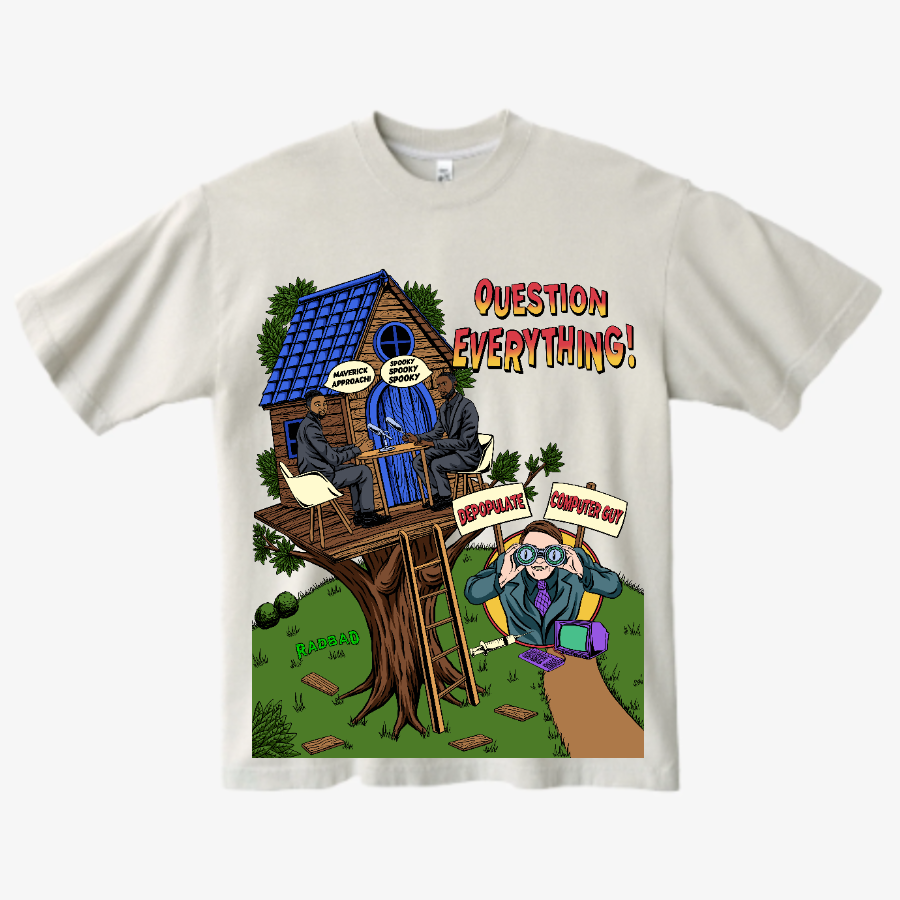 Maverick Approach: Question Everything (LA Apparel Heavyweight)