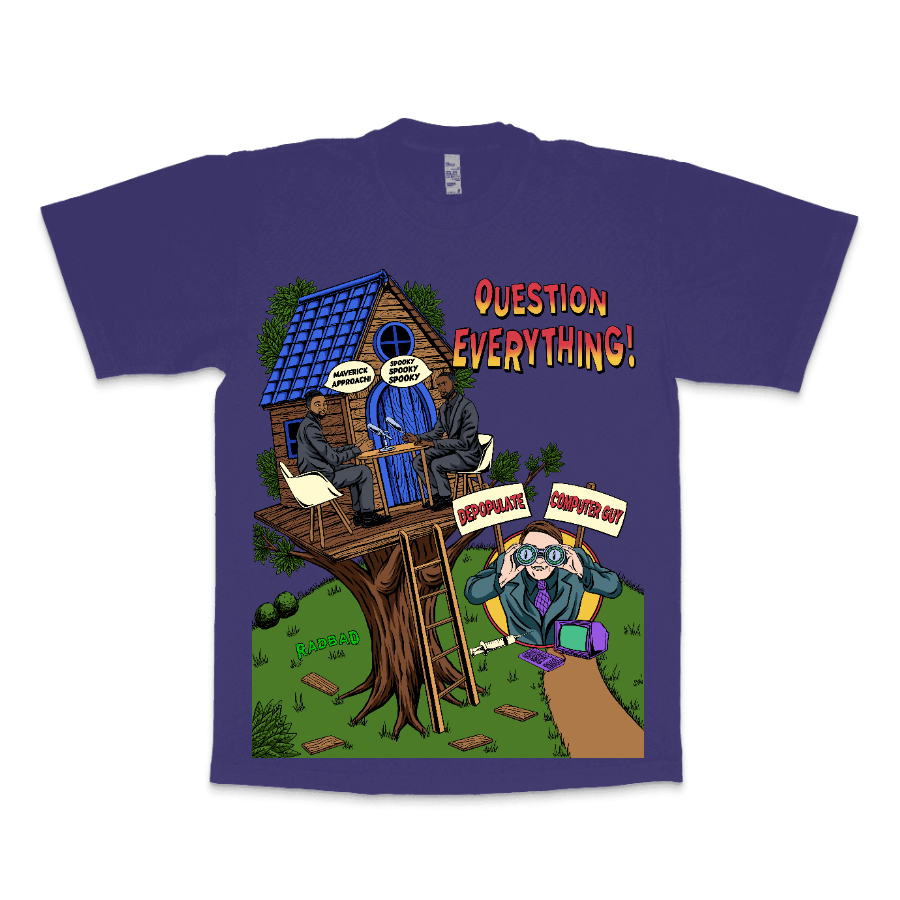 Maverick Approach: Question Everything (LA Apparel Heavyweight)