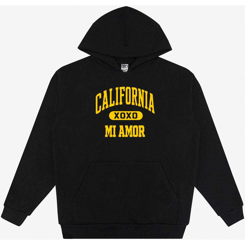 CAL Mi Amor Hoodie - Gold Print
