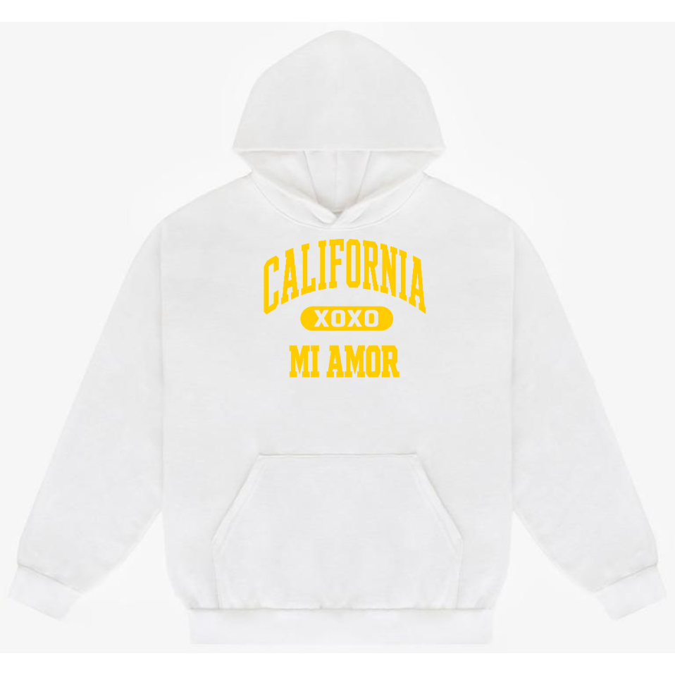 CAL Mi Amor Hoodie - Gold Print
