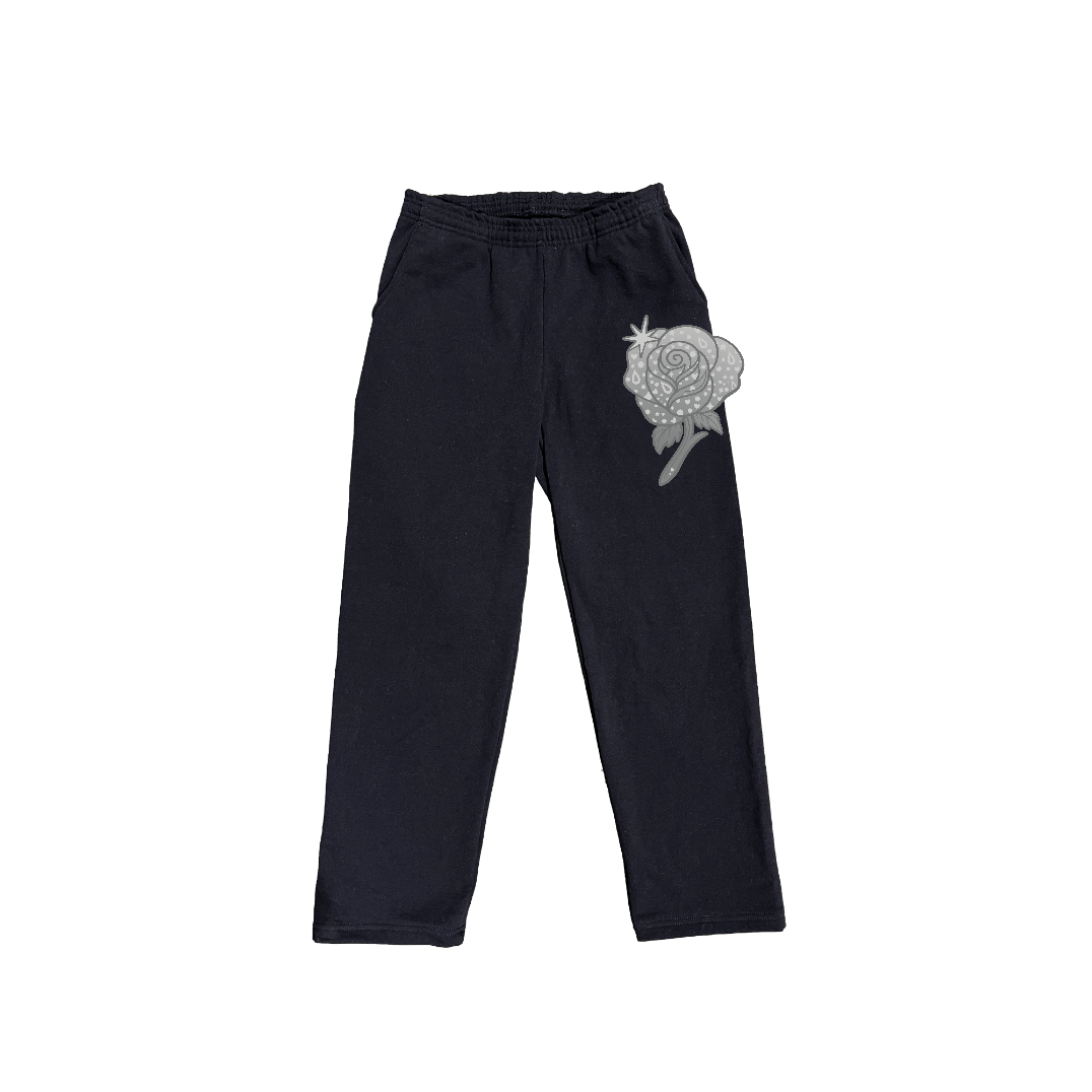 Grey straight Leg Sweatpants