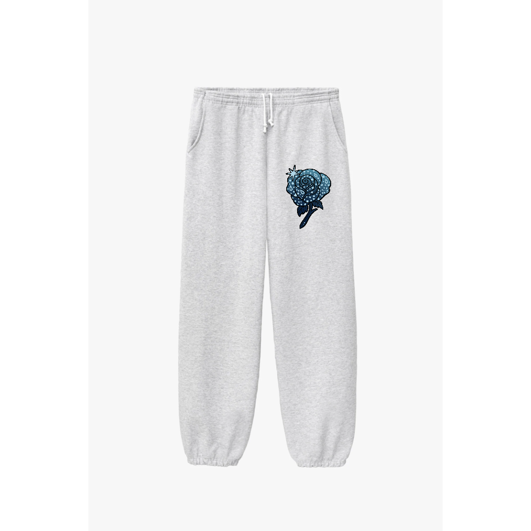 Navy Cuff Sweatpants