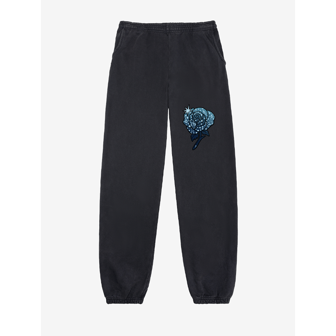 Navy Cuff Sweatpants
