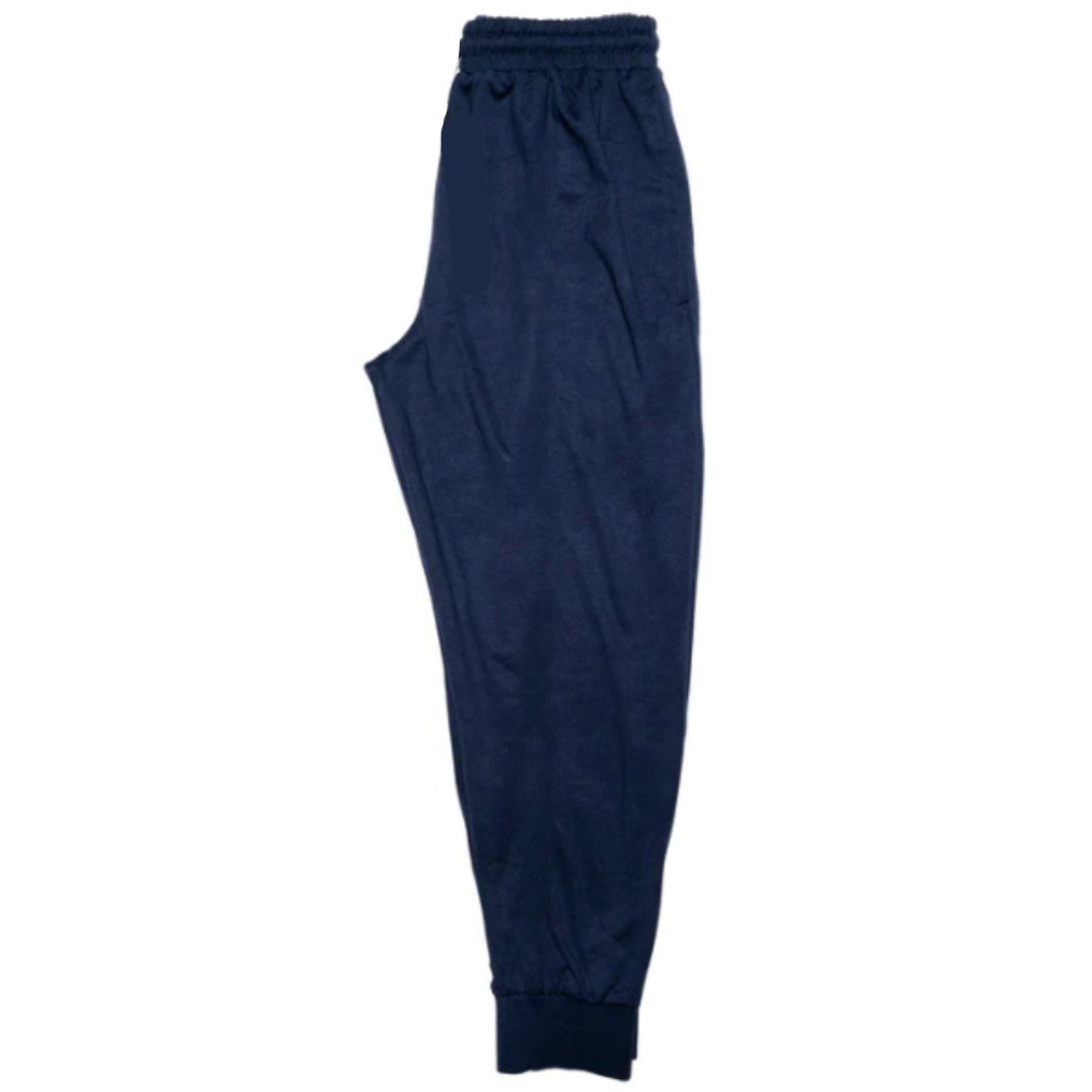Navy Cuff Sweatpants