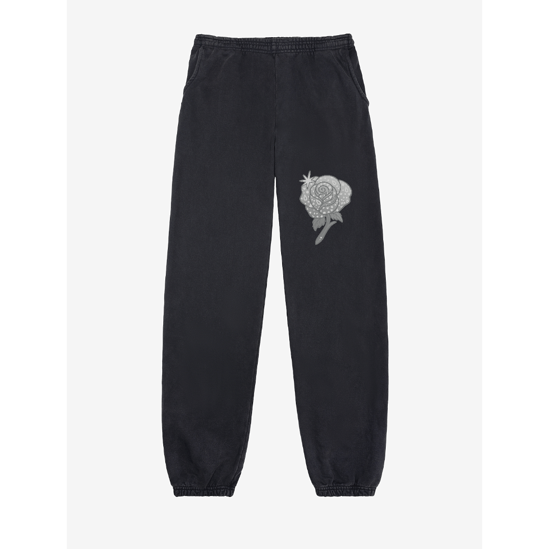 Grey Cuff Sweatpants
