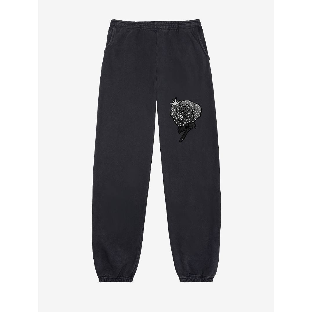 Black Cuff Sweatpants