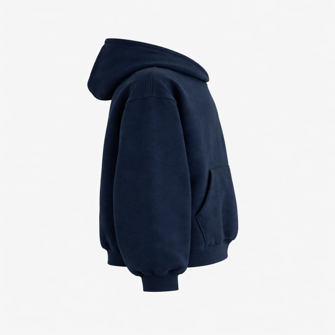 Black Heavyweight Hoodie 2