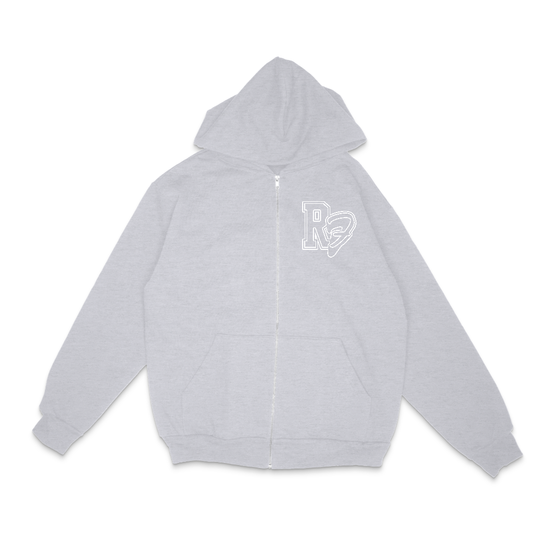 Black Zip Hoodie 1