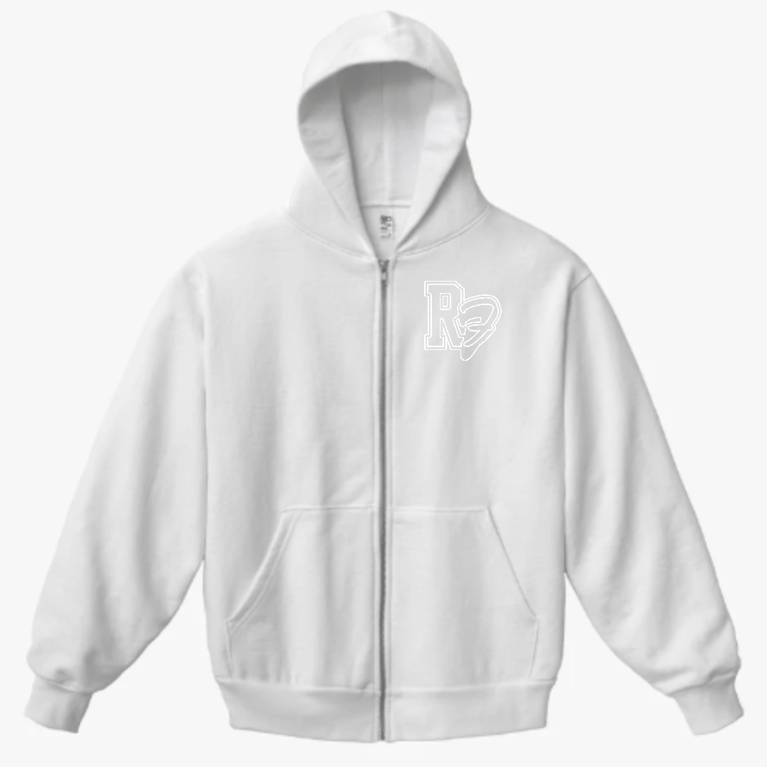 Black Zip Hoodie 1