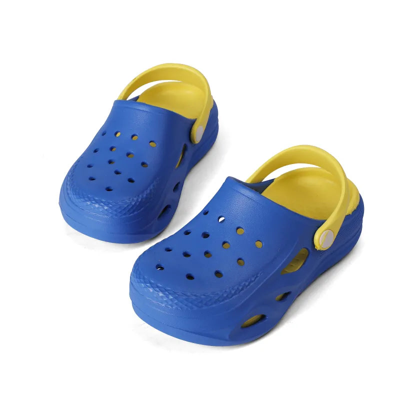 Kids' Two-Toned Clog Sandals