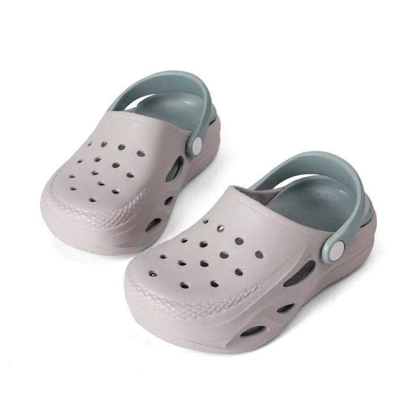 Kids' Two-Toned Clog Sandals