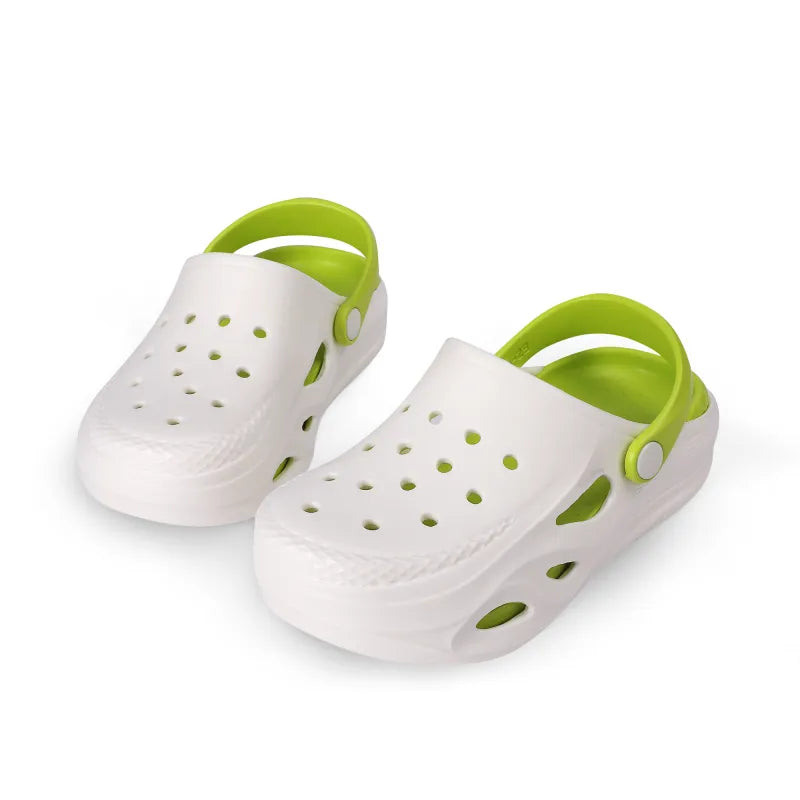Kids' Two-Toned Clog Sandals