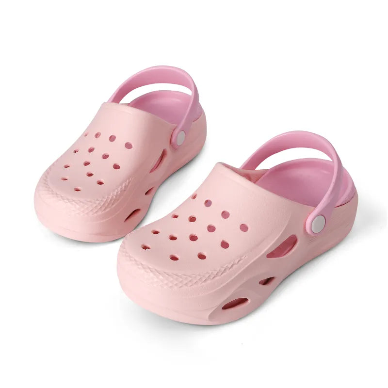 Kids' Two-Toned Clog Sandals