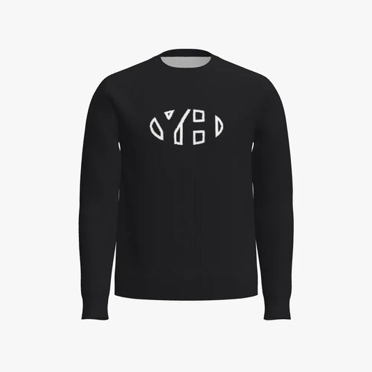 YH Men's Crew Neck Pullover (Black)