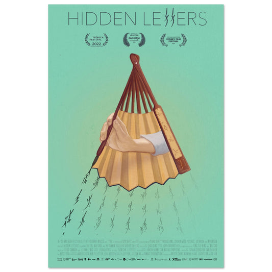 Hidden Letters Illustrated Movie Poster