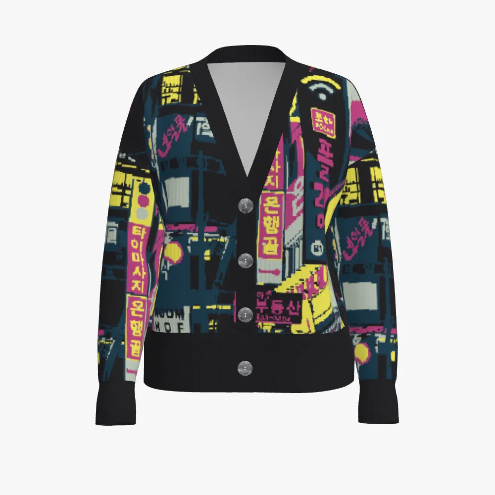 Women's Drop Shoulder Cardigan