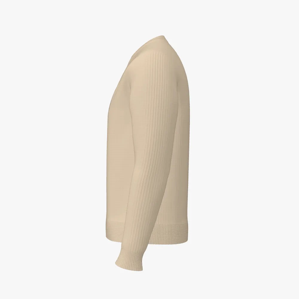 YH Men's Crew Neck Pullover (Cream)
