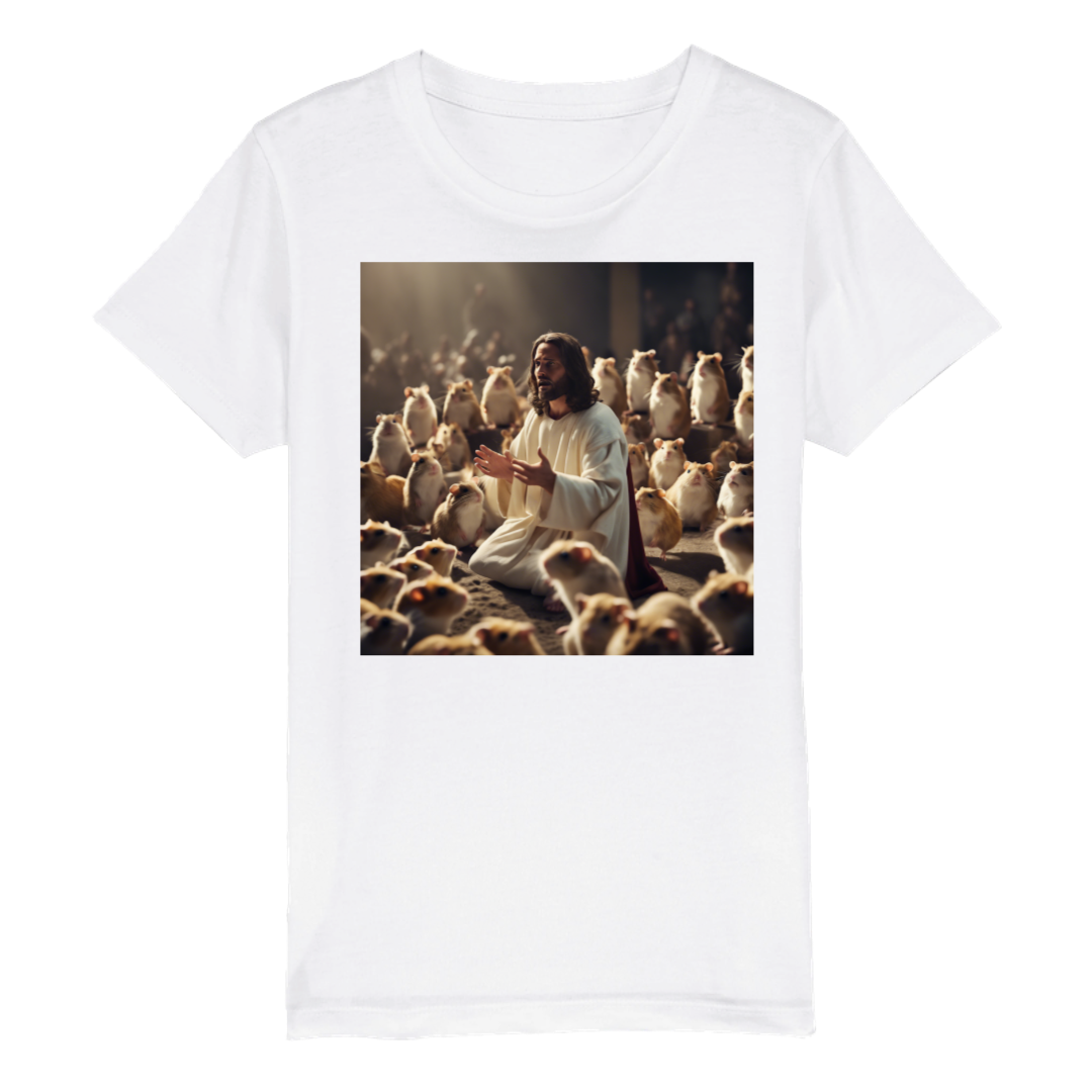 Jesus Preaching to Hamsters T-Shirt