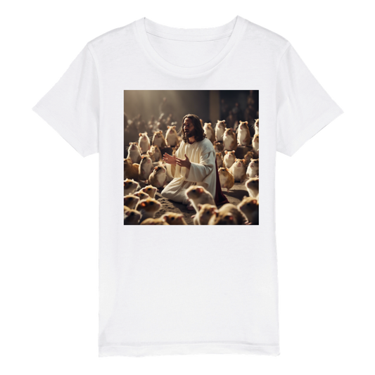 Jesus Preaching to Hamsters T-Shirt