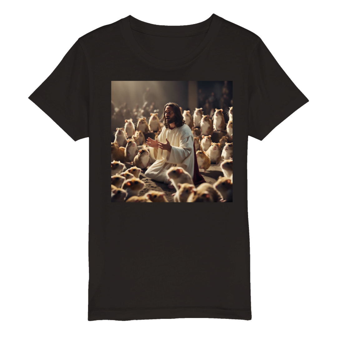 Jesus Preaching to Hamsters T-Shirt